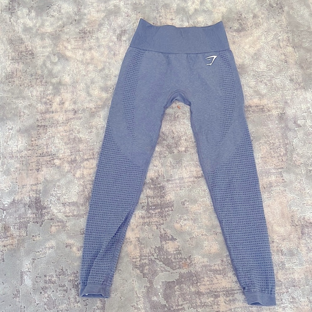 Indigo seamless Gymshark workout leggings